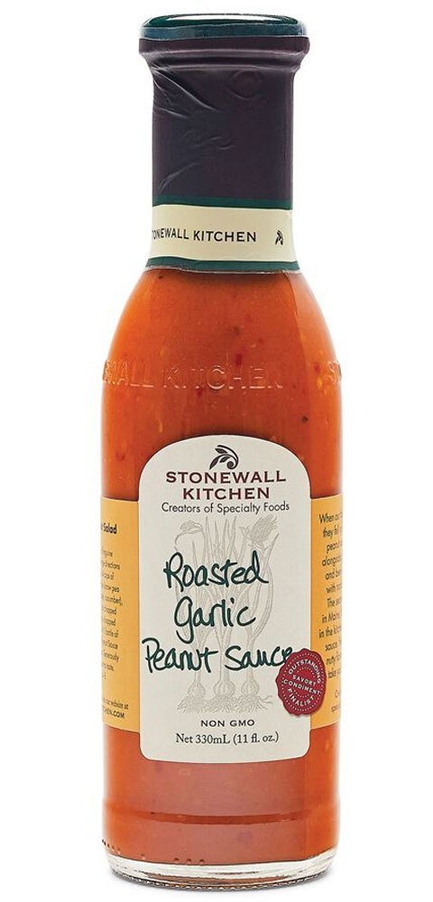 Stonewall Kitchen Roasted Garlic Peanut Sauce BBQ Sauce 330 ml