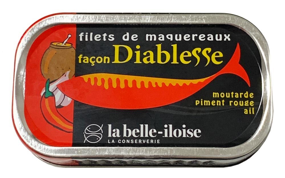 la belle-iloise Scharfe Makrelenfilets à la Diablesse – Dose 112,5 g