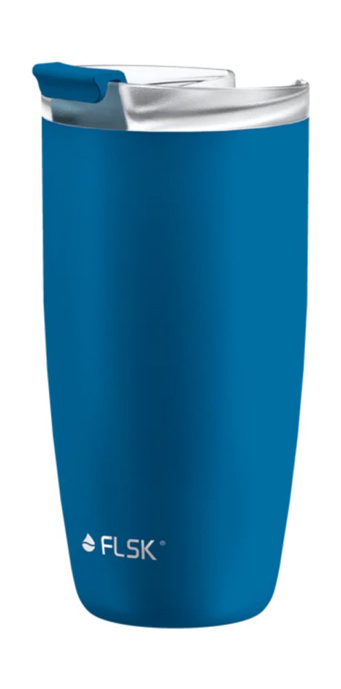 FLSK CUP Coffee to go-Becher Ocean Blau Isolierbecher