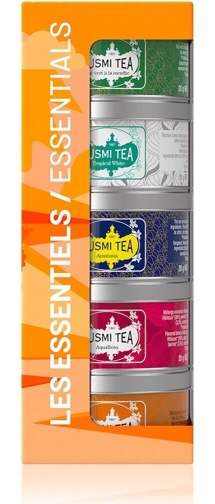 Kusmi Tea The Essentials BIO Tee Geschenkset 5 beliebte Tee-Sorten je 20g D günstig online kaufen