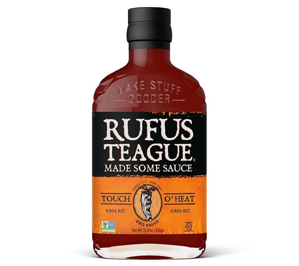 Rufus Teague Touch O‘ Heat BBQ Sauce Grillsauce Mild-Scharf 423 g