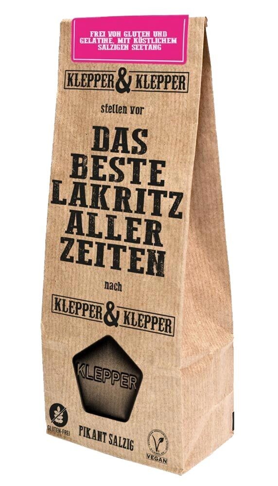 Klepper & Klepper Das Beste Lakritz Aller Zeiten – Pikant Salzig – 200 g