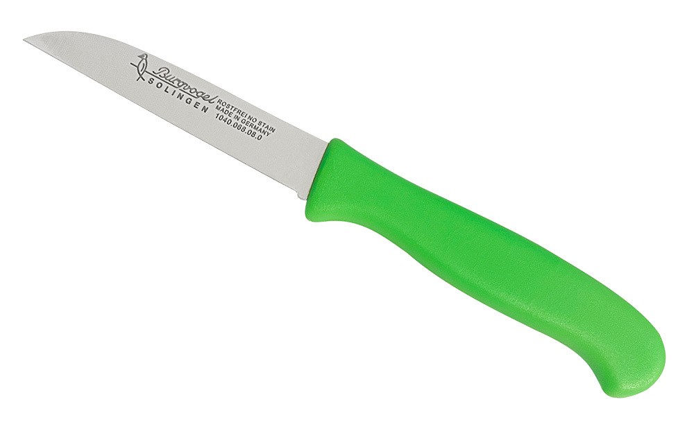 Burgvogel Gemüsemesser Kunststoffgriff Grün Küchenmesser 8 cm günstig online kaufen