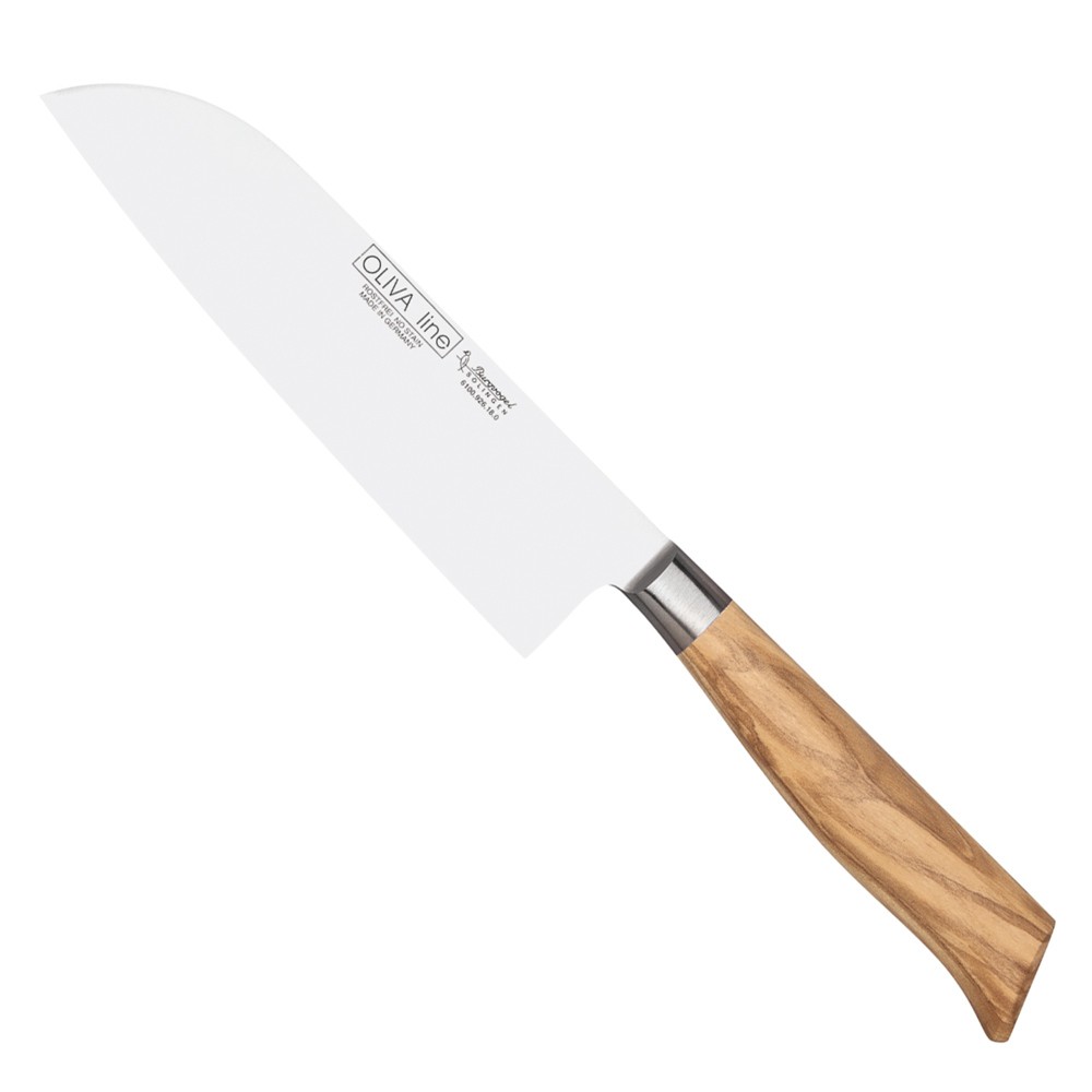 Burgvogel OLIVA Line Santoku Messer Küchenmesser 18 cm günstig online kaufen