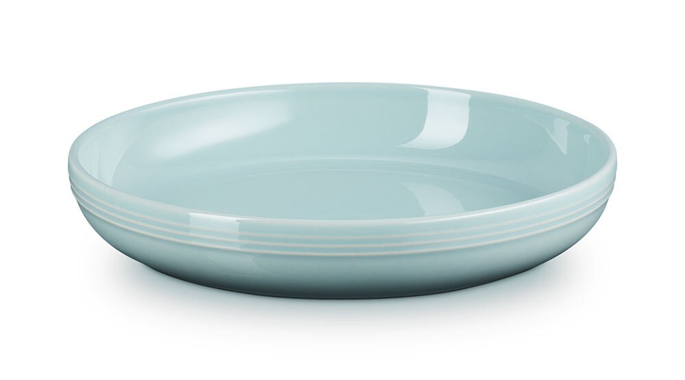 Le Creuset Suppenteller Coupe Steinzeug Sea Salt 22cm