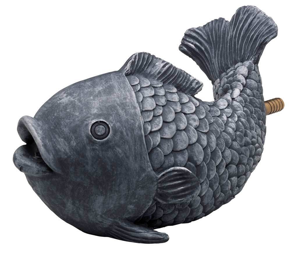 Oase Wasserspeier Fisch Tierfigur