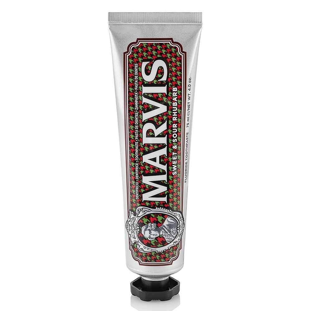 Marvis Zahnpasta Sweet Sour Rhubarb Zahncreme Rhabarber Minze 75ml