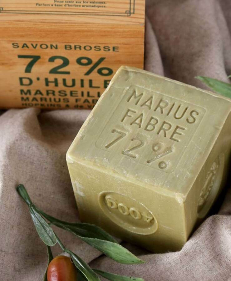 Marius Fabre Savon de Marseille Olivenölseife Seifenblock Seife Vegan 400g