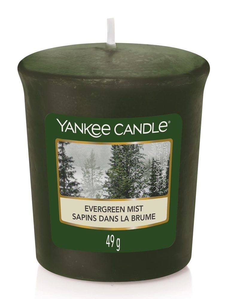 Yankee Candle Votivkerze classic Evergreen Mist 49g