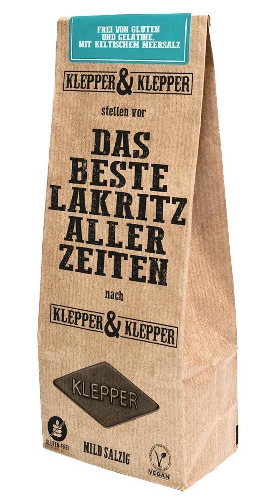 Klepper & Klepper Das Beste Lakritz Aller Zeiten – Mild Salzig – 200 g