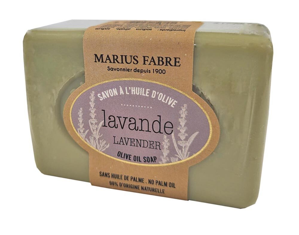 Marius Fabre Bio-Olivenöl Seife Lavendel (Lavande) ohne Palmöl – 100g