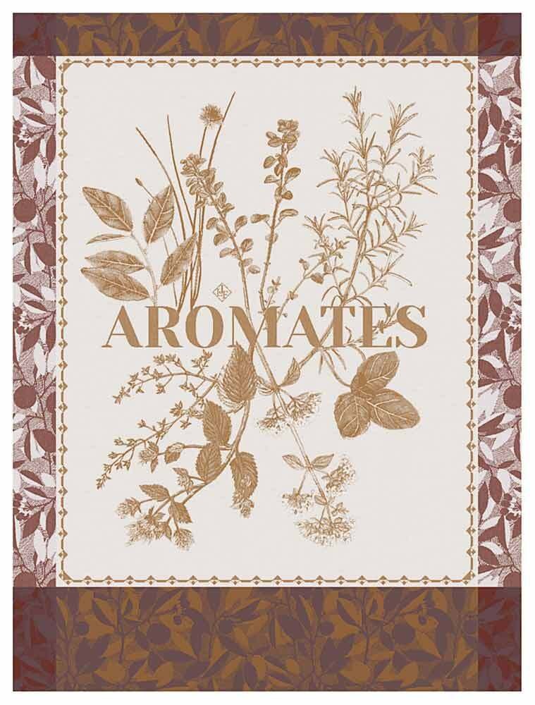 Le Jacquard Français Geschirrtuch Epices & Aromates Cannelle 60x80 Baumwoll günstig online kaufen