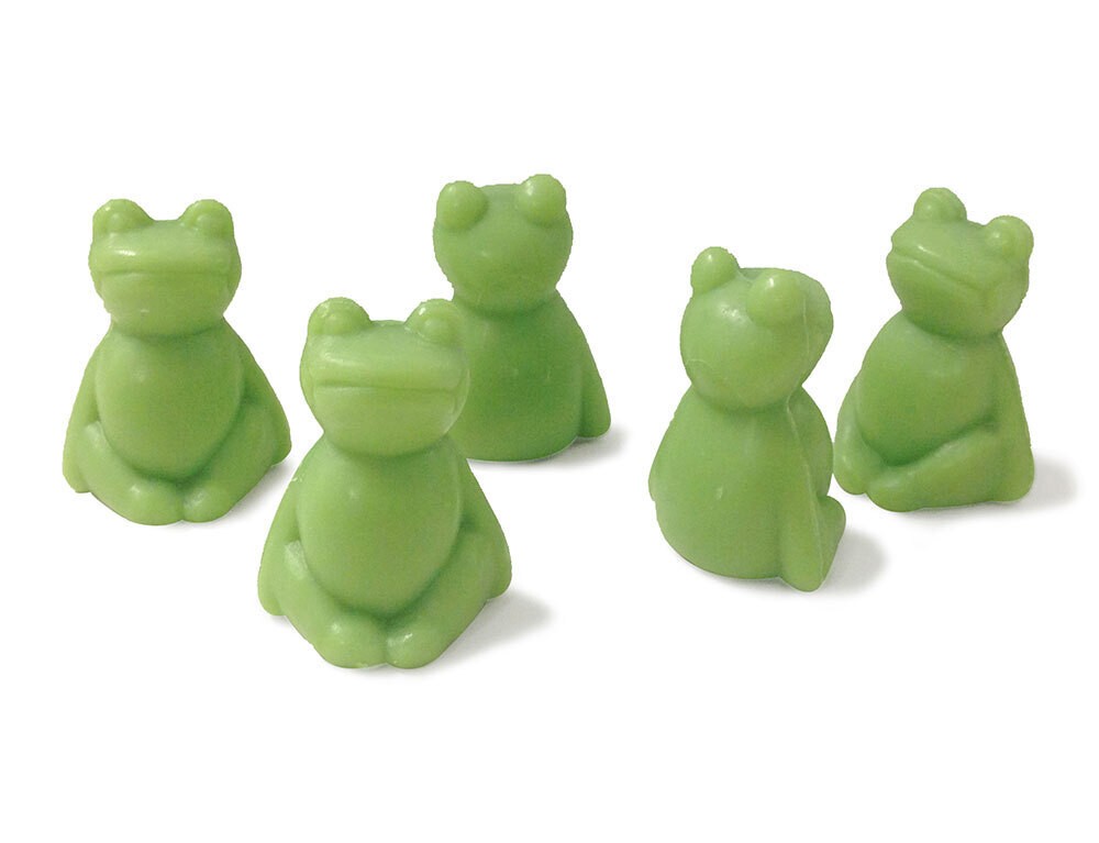 5 x Seife Frosch Grün Apfel (Grenouille Vert Pomme) Kinderseife Tierseife Motivseife 5x25g