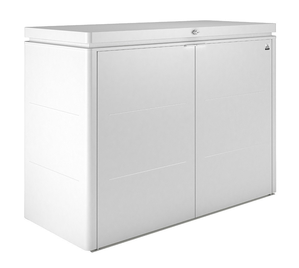 Biohort Highboard 160 Aufbewahrungsbox 160x70x118cm Weiß | Biohort