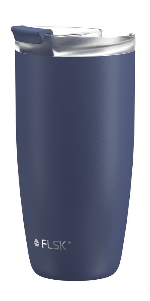 FLSK CUP Kaffeebecher Midnight Blau Coffee to go-Becher