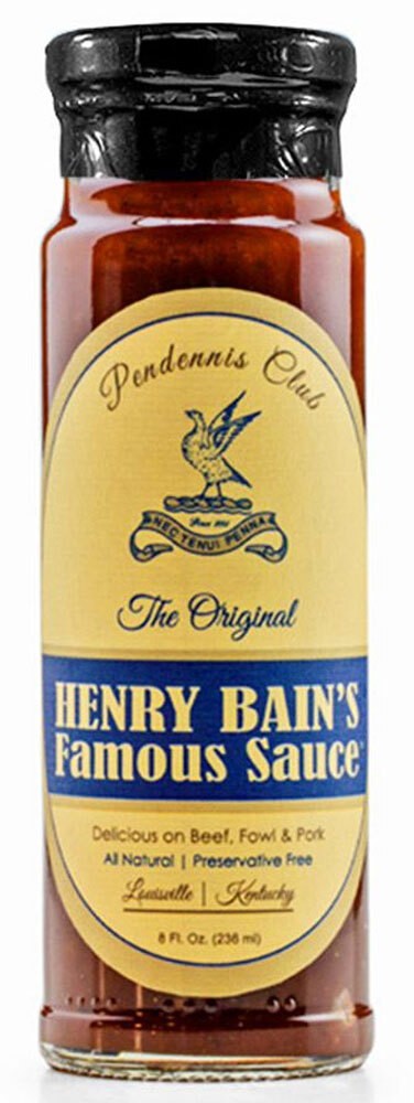 Henry Bain’s Famous Sauce aus dem Pendennis Club BBQ Grillsauce 236 ml