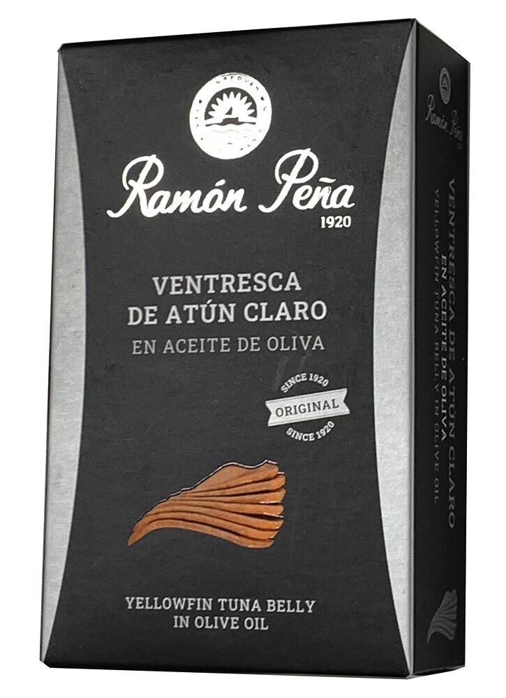 Ramon Pena Thunfisch-Bauchfleisch Ventresca de Atun in Olivenöl – Dose 110 g