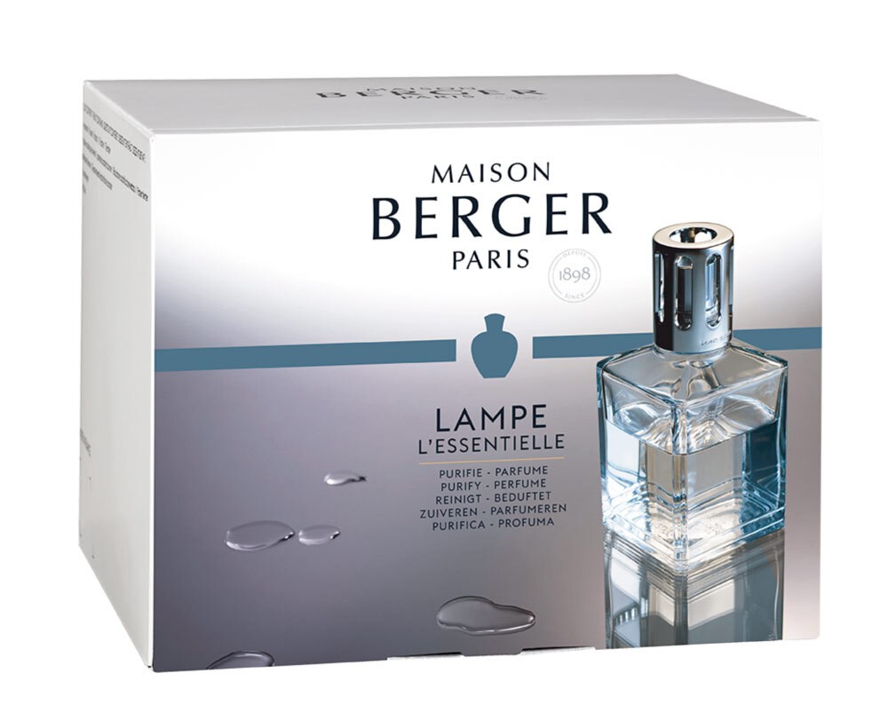 Maison Berger Starterset Lampe Essentielle quadratisch transparent Geschenk günstig online kaufen