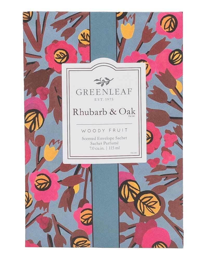 Greenleaf Duft Sachet Large – Rhubarb & Oak – Duftsäckchen