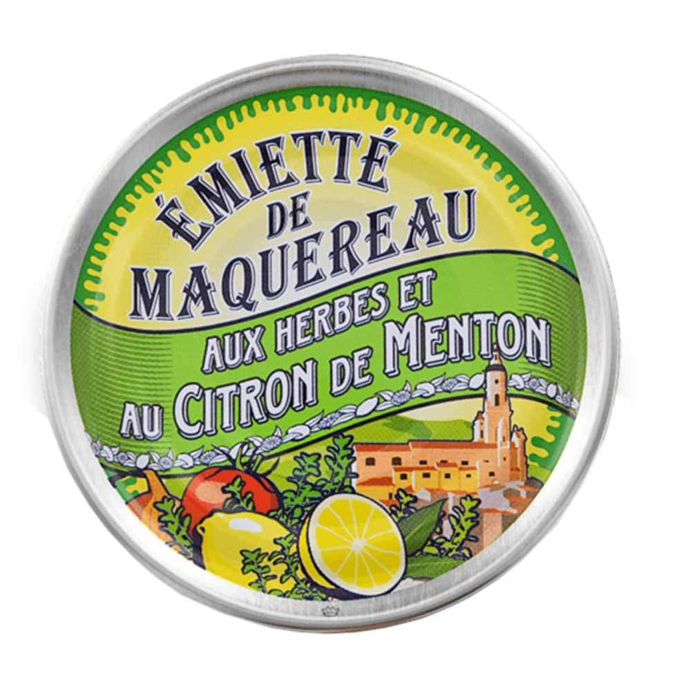 la belle-iloise Émietté der Makrele mit Zitronen aus Menton – Dose 80 g