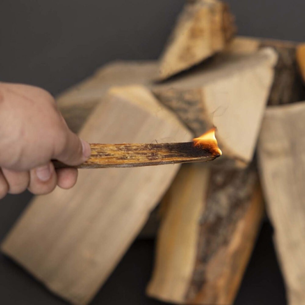 Natürliche Kaminanzünder Holz Pinienholz Harz 100% Natur Grillanzünder