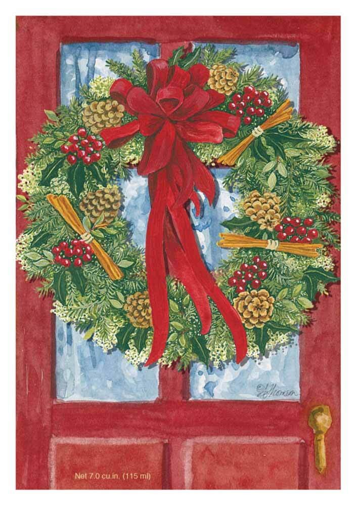 Fresh Scents Duft Sachet Large – Red Door Wreath – Weihnachstduft Duftsäckchen