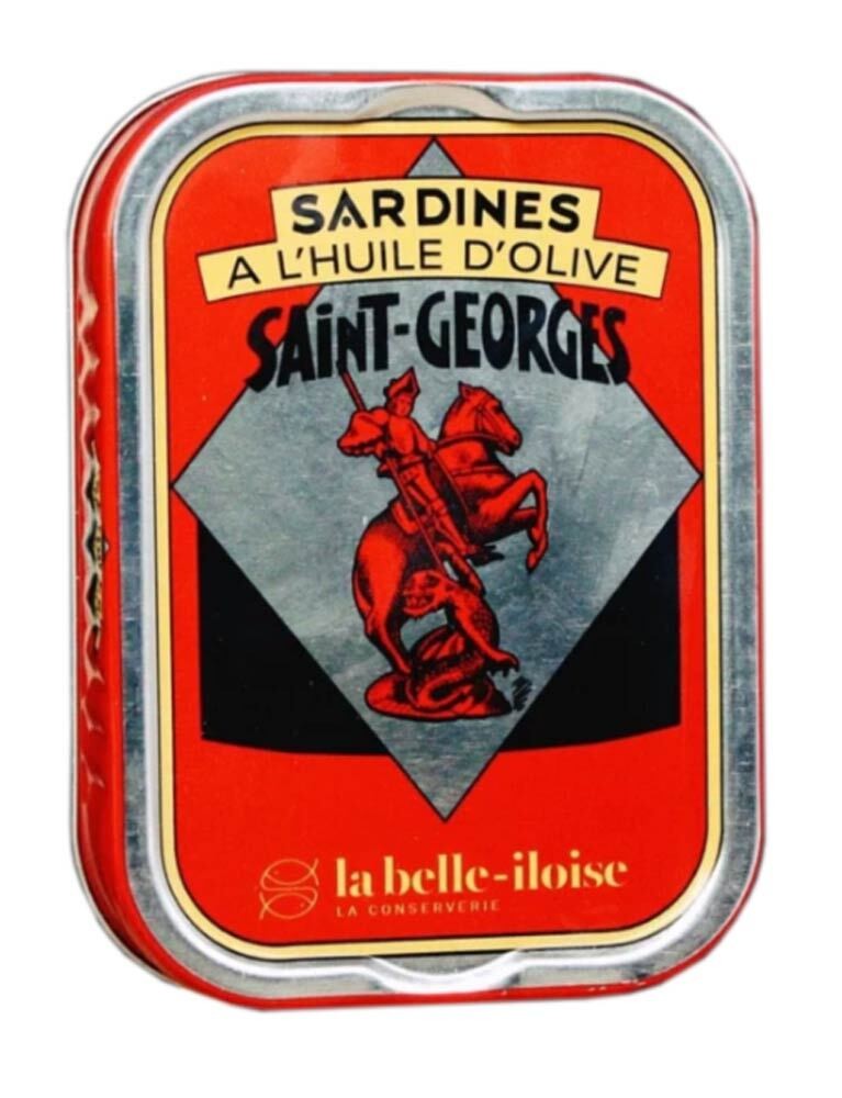 la belle-iloise Sardinen Saint-Georges in Olivenöl – Dose 115 g